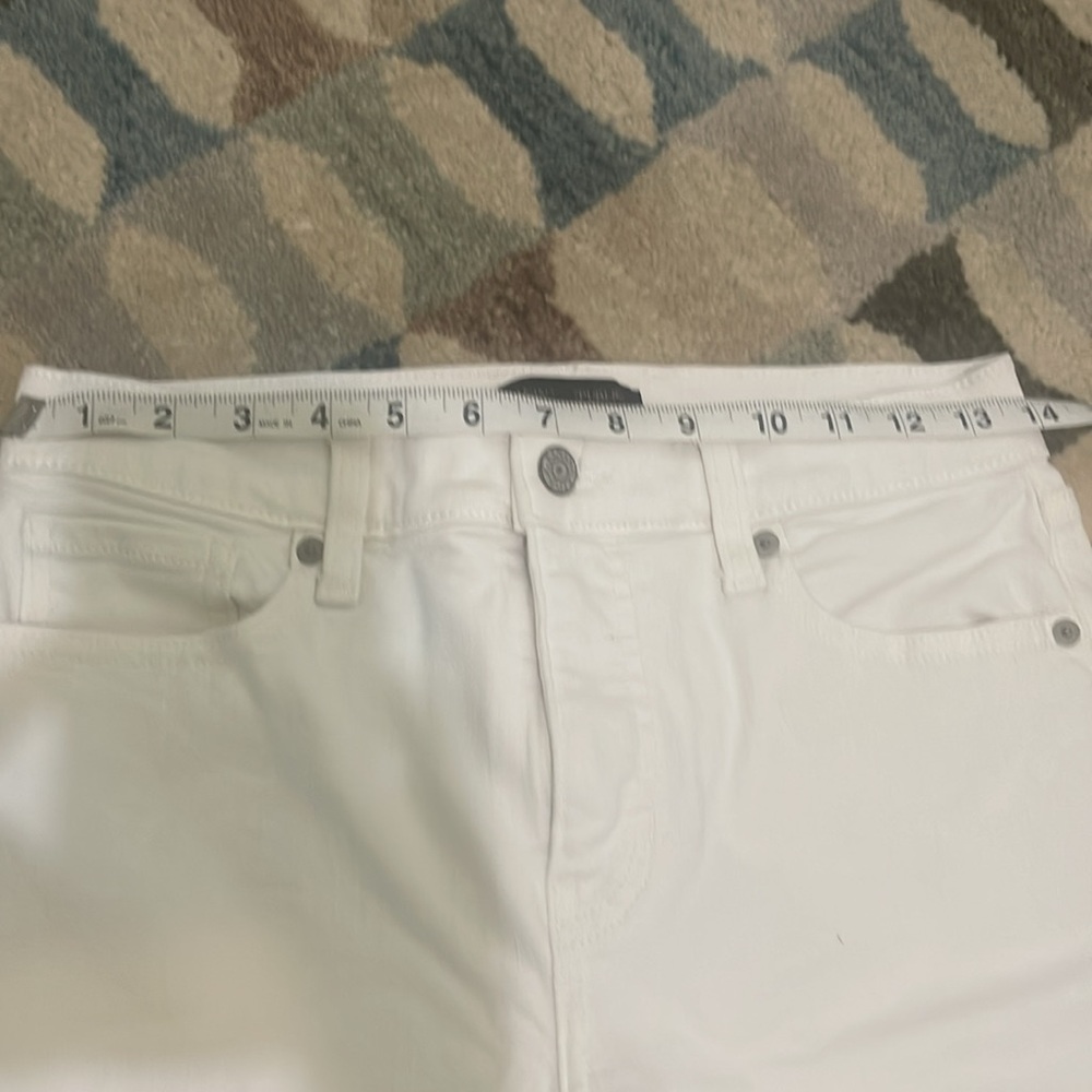 Banana Republic White Flare Jeans - Picture 4 of 5